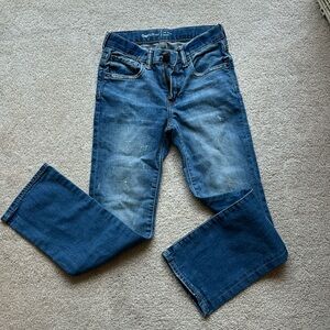 Kids gap jeans. Slightly distressed.